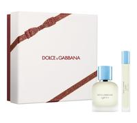 Dolce & Gabbana Light Blue Pour Homme Edt 50 Ml + 10 Ml-giftset Eau De Parfum Clair Homme
