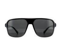Dolce & Gabbana Homme DG6134 325787 Lunettes de soleil Nylon Gris Gris Carré Normale
