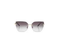 Dolce & Gabbana Femme Dolce & Gabbana DG2321 02/8G Lunettes de soleil Métal Or Gris Cat Eye Normale Ombré