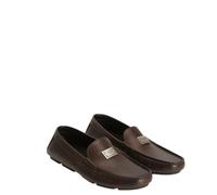 Dolce & Gabbana - Mocassins DG Driver en cuir de veau - Homme - Chaussures - Brun - Taille: 40 1/2 EU