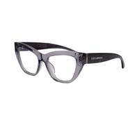 Dolce & Gabbana - Monture œil-de-chat - Femme - Accessoires - Gris - Taille: 53 MM