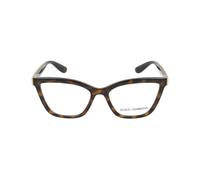 Dolce & Gabbana - Monture optique - Femme - Accessoires - Brun - Taille: 53 MM