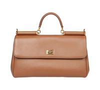 Dolce & Gabbana - My Sicily Handbag - Femme - Sacs - Brun - Taille: ONE Size