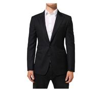 Dolce & Gabbana - Napoli 2 Button Blazer - Homme - Costumes - Noir - Taille: S