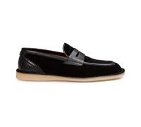 Dolce & Gabbana - Pantofola in Crosta di Vitello - Homme - Chaussures - Noir - Taille: 40 EU