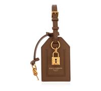 Dolce & Gabbana - Pendentif en cuir - Femme - Sacs - Brun - Taille: ONE Size
