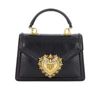 Dolce & Gabbana - Petit Sac Devotion en Peau de Python - Femme - Sacs - Noir - Taille: ONE Size