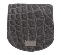 Dolce & Gabbana - Porte-Préservatif en Cuir Gris Exotique - Homme - Accessoires - Gris - Taille: ONE Size