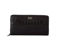 Dolce & Gabbana - Portefeuille Continental en Cuir Exotique à Fermeture Éclair - unisex - Accessoires - Brun - Taille: ONE Size