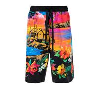 Dolce & Gabbana - Shorts Bermuda à Imprimé Tropical - Homme - Shorts - Multicolore - Taille: S