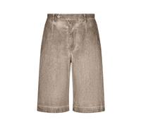 Dolce & Gabbana - Shorts en coton avec étiquette logo - Homme - Shorts - Gris - Taille: M