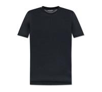 Dolce & Gabbana - T-shirt avec logo brodé - Homme - Tops - Bleu - Taille: M