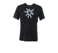 Dolce & Gabbana - T-shirt Cœur Manches Courtes - Homme - Tops - Noir - Taille: XS