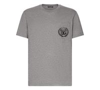 Dolce & Gabbana - T-shirt Designer Italien - Homme - Tops - Gris - Taille: L