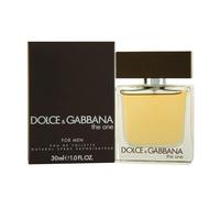 DOLCE & GABBANA THE ONE FOR MEN 30ML EAU DE TOILETTE VAPORISATEUR NEUF & SCELLÉ