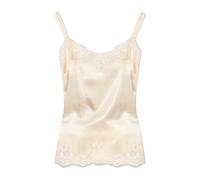 Dolce & Gabbana - Top Satin Style Lingerie - Femme - Tops - Beige - Taille: 38 FR
