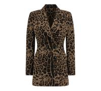 Dolce & Gabbana - Turlington Double-Breasted Blazer - Femme - Vestes - Multicolore - Taille: 40 FR