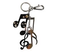 Dolce & Gabbana, unisex, Accessoires, Gris, Taille: ONE Size Porte-clés avec note de musique