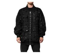 Dolce & Gabbana - Veste Coupe-Vent Logo Mania Noire - Homme - Vestes - Noir - Taille: 4XL