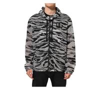 Dolce & Gabbana - Veste sweat à capuche camouflage - Homme - Sweatshirts et sweats à capuche - Gris - Taille: XS