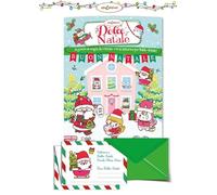 Dolce Natale. 24 giorni di magia da colorare con la letterina per Babbo Natale