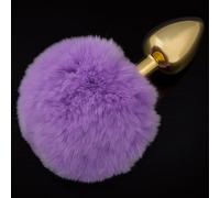 Dolce Piccante Plug anal Gold Fluffy S