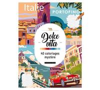 Dolce vita - 40 coloriages mystère ! - Collectif - Dessain Et Tolra - broché - Livre-jeu