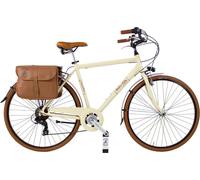 Dolce Vita by Canellini vélo de ville homme aluminium avec sacoche - Beige 54