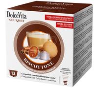 Dolce Vita Italfoods Biscottone Dolce Vita pour Dolce Gusto 12 capsules
