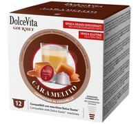 Dolce Vita Italfoods Dolce Vita Cappuccino au caramel pour Dolce Gusto 12 capsules