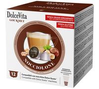 Dolce Vita Italfoods Dolce Vita Cappuccino Noisette pour Dolce Gusto 12 capsules