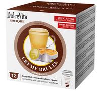 Dolce Vita Italfoods Dolce Vita Crème Brûlée pour Dolce Gusto 12 capsules