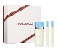 DolceGabbana Parfums-pour-femmes Light-BlueMini Trio Set cadeau 1x Light Blue Eau de Toilette 50 ml + 2x Light Blue Eau de Toilette Travel Spray 10 ml 1 Stk.