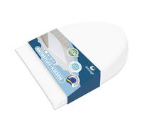 DOLCI SOGNI - Coussin en Coin antireflux 35x30x6 cm - Oreiller Triangulaire pour lit - pour Adultes et Enfants dès 2 Ans