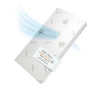 DOLCI SOGNI Matelas 50x83 Lit Bebe - Housse Aloe Vera Amovible Lavable Certifié Oeko-TEX® et CertiPUR™ - Matelas 50x83 Confortable et Sûr pour Les Enfants - Made in Italy - Épaisseur 16 cm