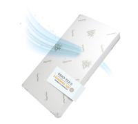 DOLCI SOGNI Matelas 60x120 Lit Bebe - Housse Aloe Vera Amovible Lavable Certifié Oeko-TEX® et CertiPUR™ - Matelas 120x60 Confortable et Sûr pour Les Enfants - Made in Italy - Épaisseur 14 cm