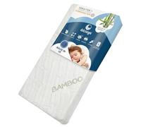DOLCI SOGNI Matelas Bebe 40x90 cm - Matelas Cododo - 100% Made in Italy - Oeko-TEX® et CertiPUR™ - Matelas Couffin avec Housse en Fibre de Bambou Lavable