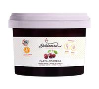 Dolcincasa.com Amarena Ice Cream Pasta Idéal pour les glaces et les pâtisseries Desserts pour la maison et l'usage professionnel Sans gluten 200gr