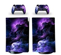 DolDer Autocollant PS5 - Film de protection pour console Sony PS5 et 2 manettes DualShock - 0684 édition numérique