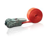 Dolezych Sangle d'amarrage DIN EN 12195-2 L. 6 m l. 25 mm à cliquet LC U 700 daN Quantité:1
