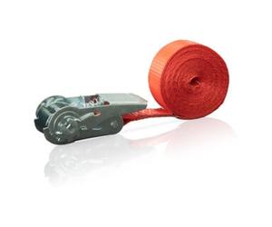 Dolezych Sangle d'amarrage DIN EN 12195-2 L. 6 m l. 25 mm à cliquet LC U 700 daN Quantité:1