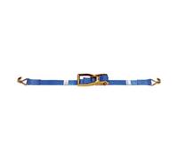 Dolezych Sangle d'amarrage DIN EN 12195-2 L. 8 m l. 50 mm avec rochet + crochets pointu L Quantité:1