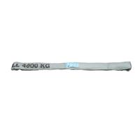 Dolezych Sangle ronde à double gaine - Capacité de charge : 4000 kg - Longueur : 3 m - Couleur : gris - Sangle de levage robuste selon la norme EN 1492-2 -