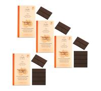 Dolfin® | 60 % de chocolat noir et zeste d'orange | Barre 60% Cacao à l'Orange - 4 x 70 Gr | Écorces d'orange et chocolat noir