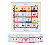 Dolfin® | Assortiment 48 Pains au Chocolat au Lait et Noir | Chocolats Cannelle, Citron, Poivre Rose, Lavande | Chocolat noir | Chocolats Saveur De Fruits 216 Gr