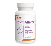 DOLFOS Dolvit Allergy - pour les chiens souffrant d'allergies - 90 comprimés