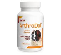 DOLFOS Dolvit ArthroDol - avec MSM pour les articulations du chien - 90 comprimés