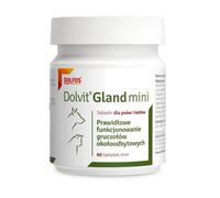 DOLFOS Dolvit Gland Mini 60 comprimés : complément alimentaire favorisant le bon fonctionnement des glandes anales chez les chiens et les chats