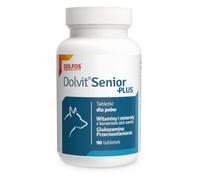 DOLFOS Dolvit Senior Plus - vitamines pour les chiens âgées - 90 comprimés