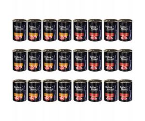 DOLINA NOTECI Hundefleisch Kalbfleisch + Ente - 24x400g